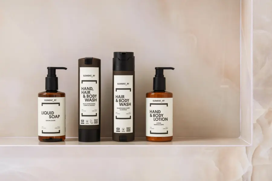 ADA Cosmetics hygienische Kosmetikspender Hotelkosmetikmarke Element ry 202501 High Res