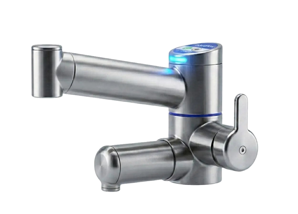 Aqua Fox Slim iso enkele spoelbak transparant